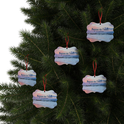 Pensacola Beach Aluminum Ornaments (1pc, 5pcs, 10pcs, 20pcs)