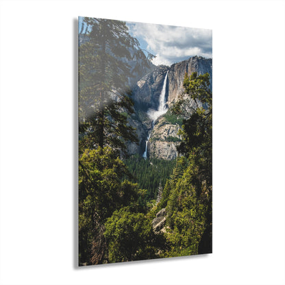 Yosemite Falls - 24" x 36"Acrylic Print (French Cleat Hanging)