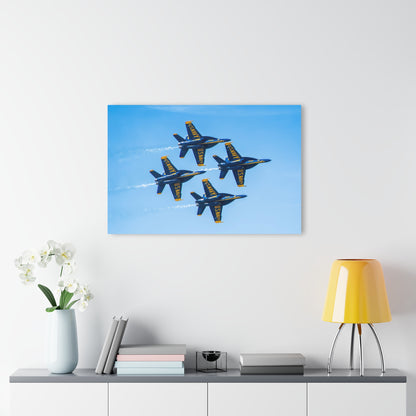 Blue Angels Diamond - Pensacola NAS, Florida - 36" x 24" Acrylic Print (French Cleat Hanging)