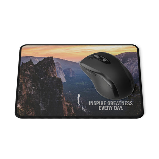 Inspire Greatness Every Day - Yosemite National Park | Mindful Mouse Pad