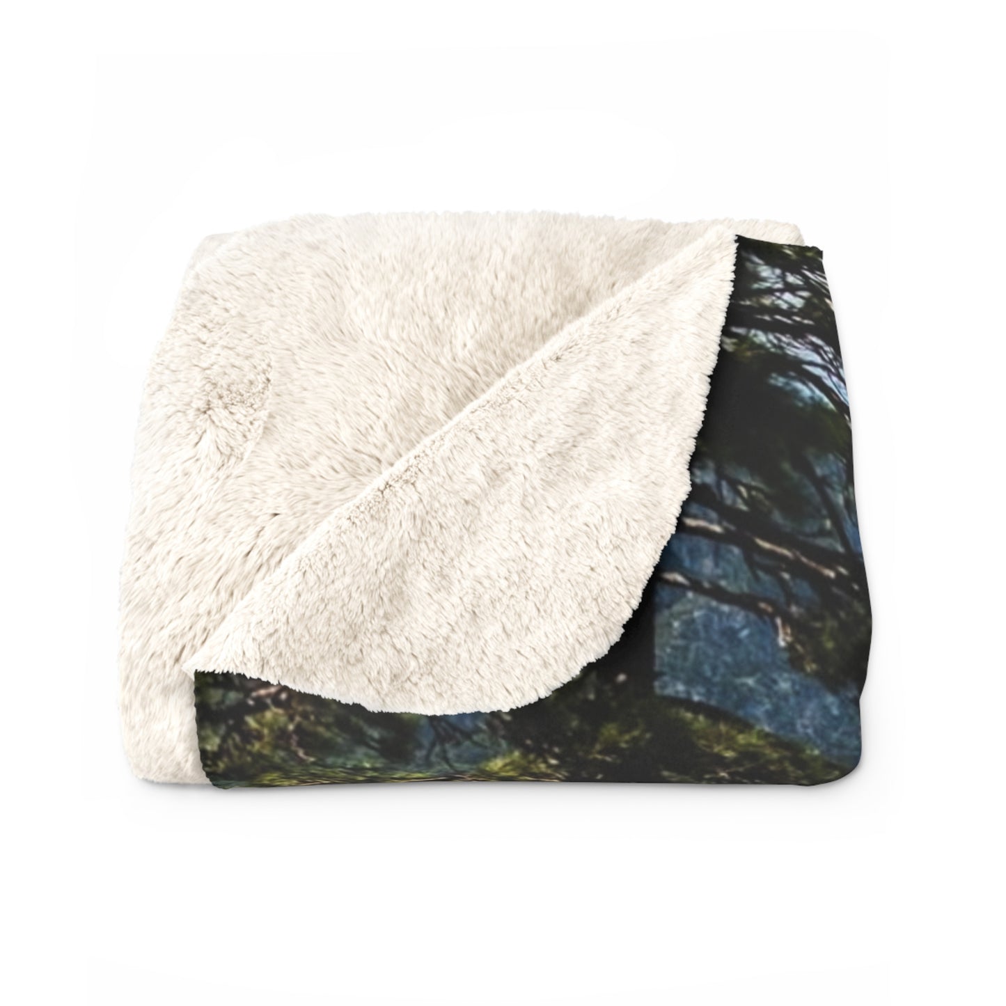 Yosemite National Park, Yosemite Falls Sherpa Fleece Blanket