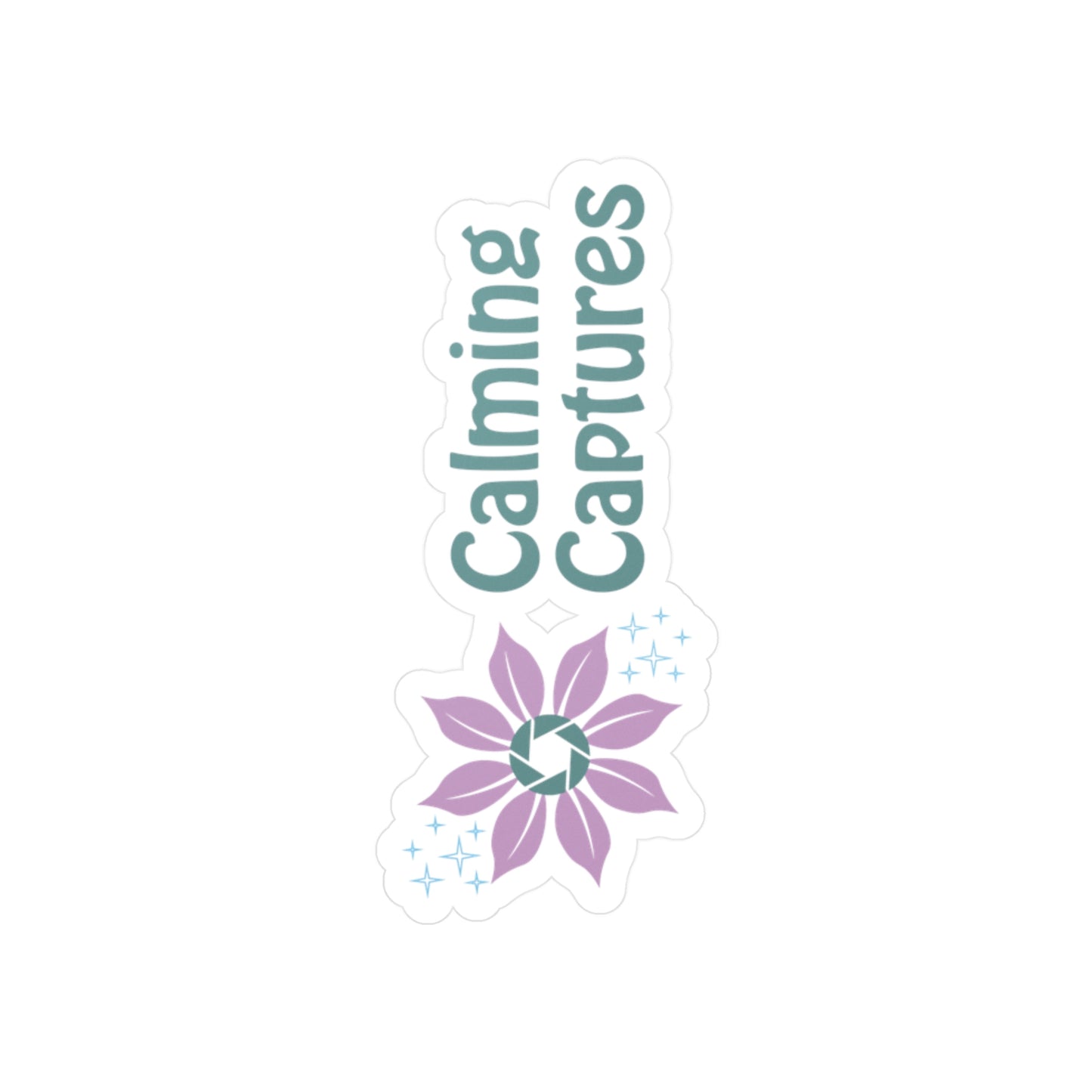 Calming Captures Logo - Kiss-Cut Vinyl Decals