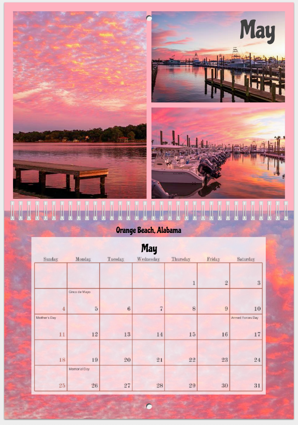 Nature's Beauty 2025 Wall Calendar